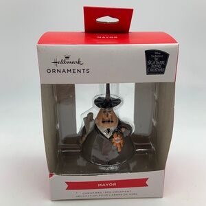Hallmark Disney Tim Burton's Nightmare Before Christmas Mayor Christmas Ornament